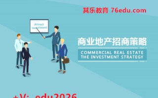 商业地产招商策略（4集） mp4高清无水印视频教程网盘免费下载