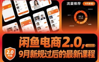 闲鱼电商2.0，9月新规过后的最新课程