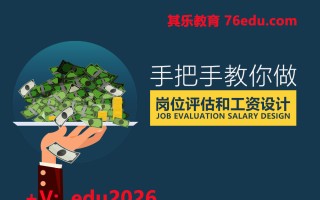 手把手教你做岗位评估和工资设计（4集） mp4高清无水印视频教程网盘免费下载