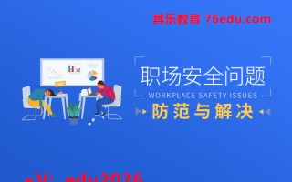 职场安全问题防范与解决（7集） mp4高清无水印视频教程网盘免费下载