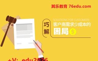 供应链之巧解客户“高需求少成本”的困局（3集） mp4高清无水印视频教程网盘免费下载