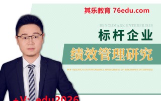 标杆企业绩效管理研究（2集） mp4高清无水印视频教程网盘免费下载