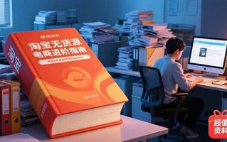 淘宝无货源电商进阶指南，包含新人课、进阶课，配套资料，蓝海选品等
