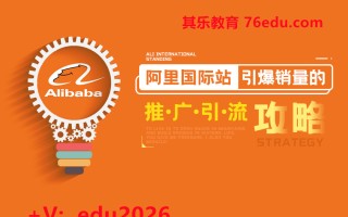 阿里国际站引爆销量的推广引流攻略（3集）