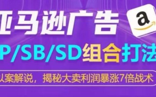 亚马逊SP/SB/SD广告组合打法，揭秘大卖利润暴涨7倍战术