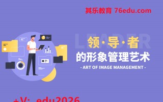 领导者的形象管理艺术（4集） mp4高清无水印视频教程网盘免费下载