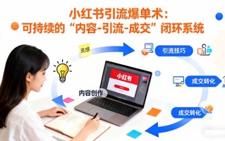 小红书引流爆单术：构建一套低成本 可持续的“内容-引流-成交”闭环系统