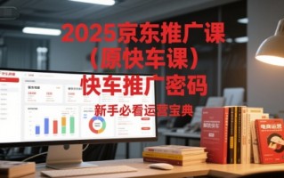 2025京东推广课(原快车课)解锁京东快车推广密码，新手必看运营宝典