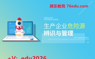 生产企业危险源辨识与管理（4集） mp4高清无水印视频教程网盘免费下载