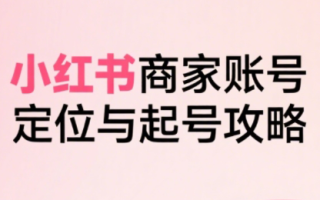 大晴老师·小红书电商全链路实战从定位到爆单(更新9月)