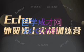 Echo老师·外贸线上实战训练营