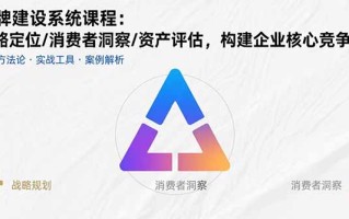 品牌建设系统课程：战略定位/消费者洞察/资产评估，构建企业核心竞争力
