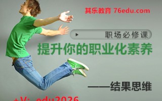 职场必修课：提升你的职业化素养——结果思维 mp4高清无水印视频教程网盘免费下载