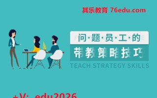 问题员工的带教策略技巧 mp4高清无水印视频教程网盘免费下载