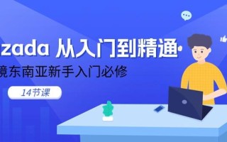 lazada 从入门到精通，跨境东南亚新手入门必修(14节课