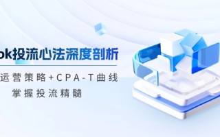 tiktok投流心法深度剖析：市场运营策略+CPA-T曲线，掌握投流精髓