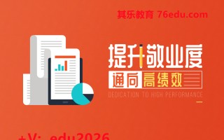 提升敬业度通向高绩效（2集） mp4高清无水印视频教程网盘免费下载