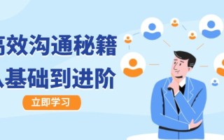 高效沟通秘籍：成长有方向，从基础到进阶，图文音频一应俱全