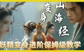 云天AI山海经变身视频教程，妖精变身进阶保姆级教学