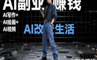 AI改变生活(Ai写作+AI绘画+Ai视频)，AI副业挣钱