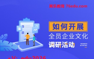 如何开展全员企业文化调研活动（2集） mp4高清无水印视频教程网盘免费下载