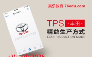 TPS 丰田精益生产方式（3集） mp4高清无水印视频教程网盘免费下载