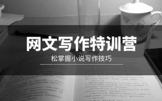 (9514期)网文-写作特训营，松掌握小说写作技巧(20节视频课)