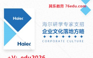 海尔研学专家支招企业文化落地方略（3集） mp4高清无水印视频教程网盘免费下载