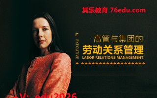 高管与集团的劳动关系管理 mp4高清无水印视频教程网盘免费下载