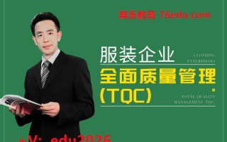 服装企业全面质量管理（TQC）（3集） mp4高清无水印视频教程网盘免费下载