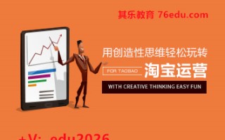 用创造性思维轻松玩转淘宝运营 mp4高清无水印视频教程网盘免费下载