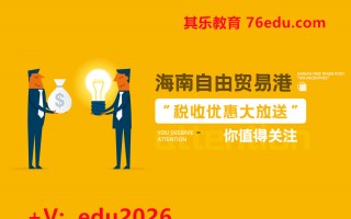 海南自由贸易港“税收优惠大放送”你值得关注（3集） mp4高清无水印视频教程网盘免费下载