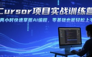 Cursor项目实战训练营，两小时快速掌握AI编程，零基础也能轻松上手