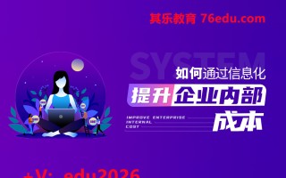 如何通过信息化提升企业内部成本控制（5集） mp4高清无水印视频教程网盘免费下载