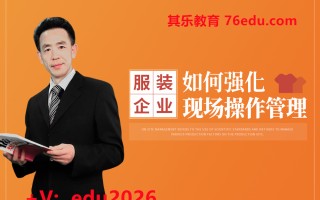 服装企业如何强化现场操作管理（8集） mp4高清无水印视频教程网盘免费下载