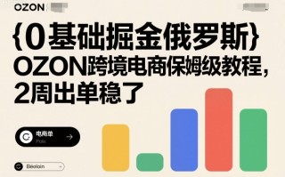 0基础掘金俄罗斯，OZON跨境电商保姆级教程，2周出单稳了