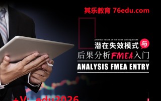 潜在失效模式与后果分析FMEA入门（2集） mp4高清无水印视频教程网盘免费下载