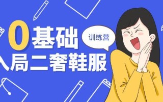 0基础入局-二奢 鞋服训练营，十二年 奢侈品 创业导师分享(20节课