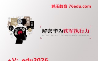 解密华为铁军执行力（4集） mp4高清无水印视频教程网盘免费下载