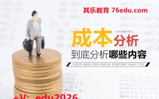 成本分析到底分析哪些内容（2集） mp4高清无水印视频教程网盘免费下载