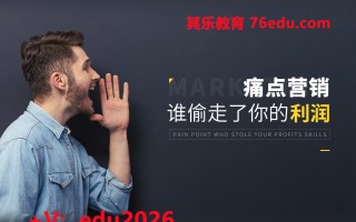 痛点营销－谁偷走了你的利润（3集） mp4高清无水印视频教程网盘免费下载