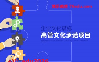 企业文化措施-高管文化承诺项目（2集） mp4高清无水印视频教程网盘免费下载