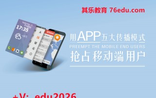 用APP五大传播模式抢占移动端用户（2集） mp4高清无水印视频教程网盘免费下载