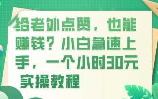 给老外点赞，也能赚钱？小白急速上手，实操教程