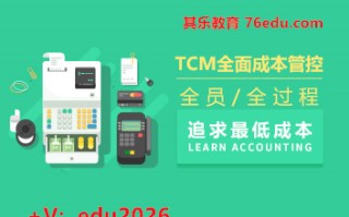 TCM全面成本管控—全员、全过程追求最低成本（5集） mp4高清无水印视频教程网盘免费下载