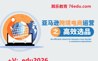 亚马逊跨境电商运营之高效选品（5集）