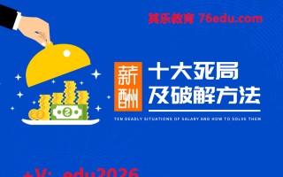 薪酬十大死局及破解方法（4集） mp4高清无水印视频教程网盘免费下载