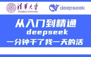 清华大学讲DeepSeek最全教程，从入门到精通，deepseek一分钟干了我一天的活