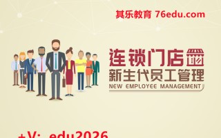 连锁门店新生代员工管理 mp4高清无水印视频教程网盘免费下载