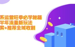 淘系运营旺季必学秘籍：下半年流量新玩法：搜索+推荐全域收割(无水印